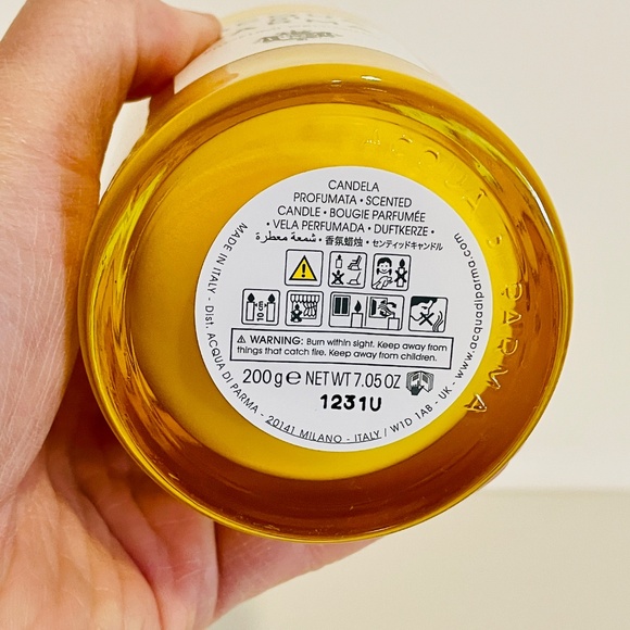 Acqua Di Parma Profumi Dell'Orto Vegetable Garden Scented Candle 200g 7.05oz - Picture 6 of 10